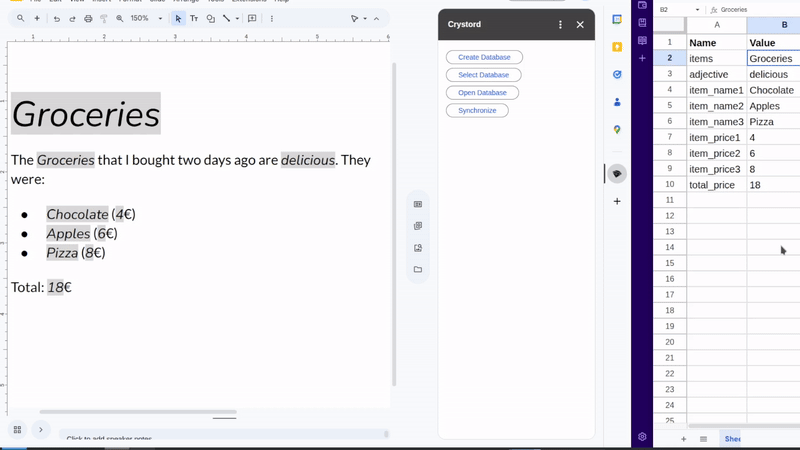 Live updates from Google Sheets to Google Slides